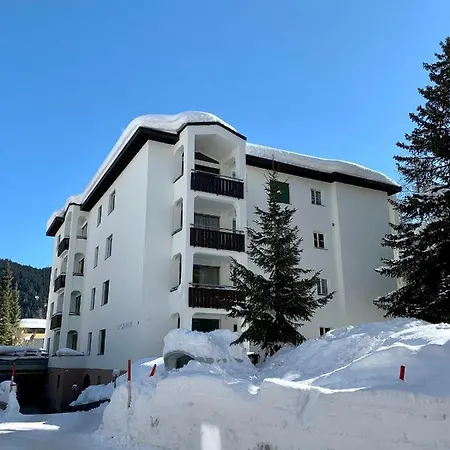 شقة Gian - Close To The Kongresshaus, The Ice Hockey Stadium, Cross-country Skiing, The Eau-la-la Indoor Pool And Wellness, Large Supermarket, 2 Bus Stops, With An Indoor Garage And Fully Equipped