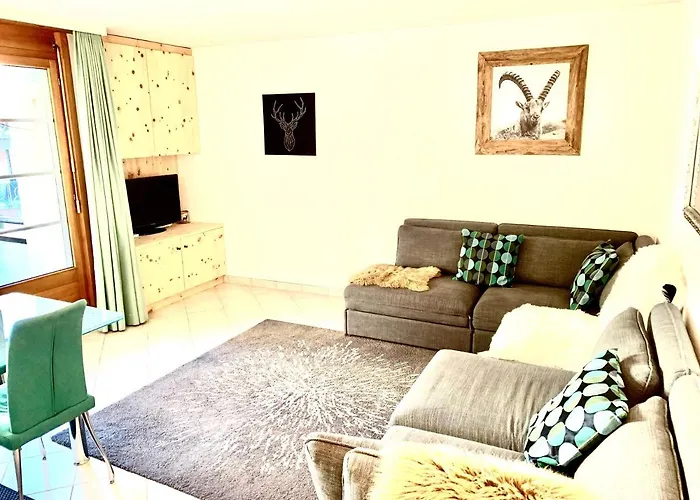 Gian - Close To The Kongresshaus, The Ice Hockey Stadium, Cross-country Skiing, The Eau-la-la Indoor Pool And Wellness, Large Supermarket, 2 Bus Stops, With An Indoor Garage And Fully Equipped * Davos