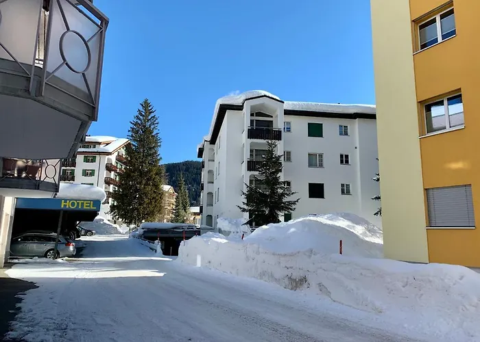 Apartment Gian - Close To The Kongresshaus, The Ice Hockey Stadium, Cross-country Skiing, The Eau-la-la Indoor Pool And Wellness, Large Supermarket, 2 Bus Stops, With An Indoor Garage And Fully Equipped Davos