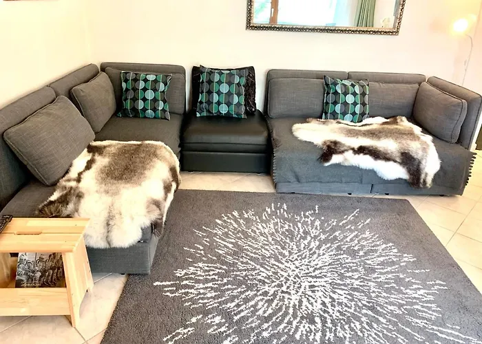 Appartamento Gian - Close To The Kongresshaus, The Ice Hockey Stadium, Cross-country Skiing, The Eau-la-la Indoor Pool And Wellness, Large Supermarket, 2 Bus Stops, With An Indoor Garage And Fully Equipped *