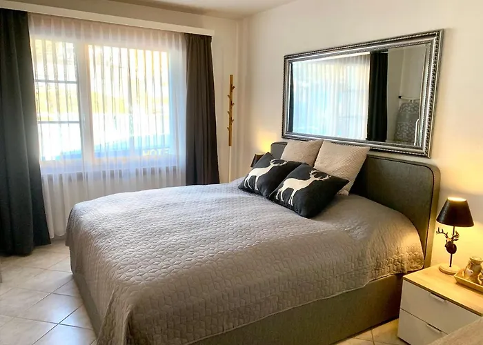 Gian - Close To The Kongresshaus, The Ice Hockey Stadium, Cross-country Skiing, The Eau-la-la Indoor Pool And Wellness, Large Supermarket, 2 Bus Stops, With An Indoor Garage And Fully Equipped Apartment