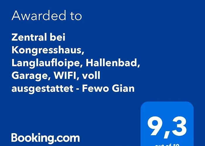 Appartamento Gian - Close To The Kongresshaus, The Ice Hockey Stadium, Cross-country Skiing, The Eau-la-la Indoor Pool And Wellness, Large Supermarket, 2 Bus Stops, With An Indoor Garage And Fully Equipped Davos