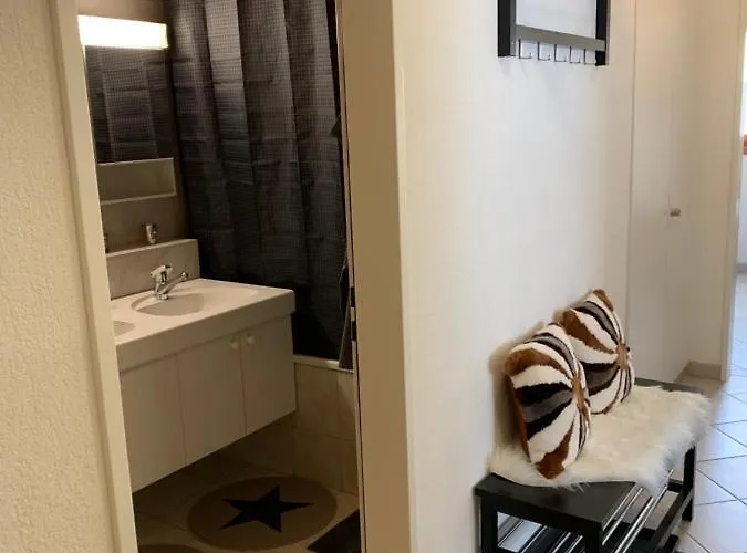 Gian - Close To The Kongresshaus, The Ice Hockey Stadium, Cross-country Skiing, The Eau-la-la Indoor Pool And Wellness, Large Supermarket, 2 Bus Stops, With An Indoor Garage And Fully Equipped Appartamento *