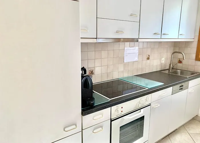 Gian - Close To The Kongresshaus, The Ice Hockey Stadium, Cross-country Skiing, The Eau-la-la Indoor Pool And Wellness, Large Supermarket, 2 Bus Stops, With An Indoor Garage And Fully Equipped Lägenhet Davos